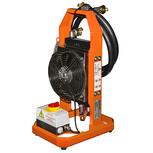 Air cooler for sandblaster  sableuse
