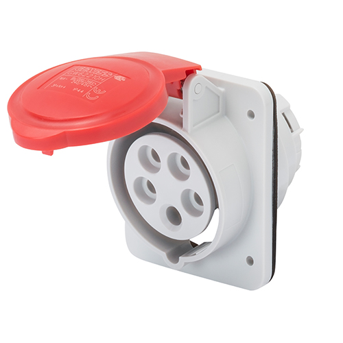 Presa inclinata 2 poli +T 16A GW 62208  inclinée 2 pôles + T 16A GW 62208