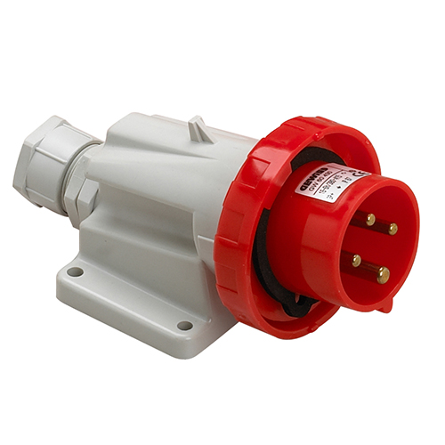 Spina parete angolo 3poli+terra 16A GW 60430  saillie coudée 3 pôles + terre 32A
