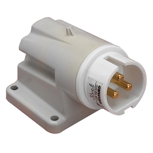 Spina parete angolare 3poli 16A 12H 42V  saillie coudée 3 pôles 16A / 42V