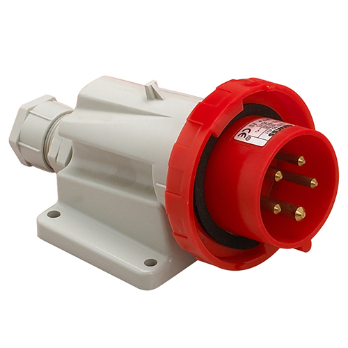 Spina parete 3poli+neutro+terra 16A GW 60431  saillie 3 pôles + neutre + terre 16A