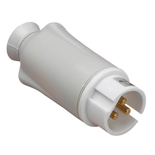 Spina volante 2 poli+terra 16A 12H 42V  volante 2 pôles + terre 16A / 42V