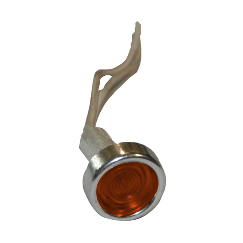 Segnalatore luminoso D.10 c/cavo 24V arancio  orange D.10 avec câble 24V