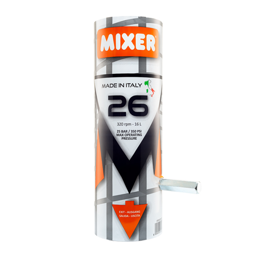 Statore MIXER 26 dritto con naso - D4-2  26 droit avec anti-rotation - D4-2