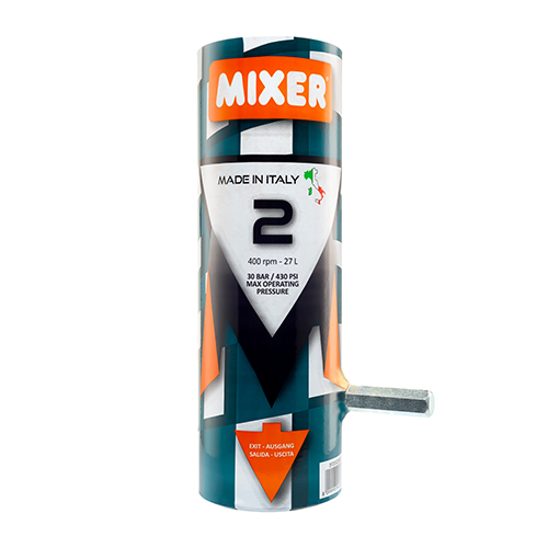 Statore MIXER 2 dritto con naso - D7-2,5  2 droit avec anti-rotation - D7-2,5