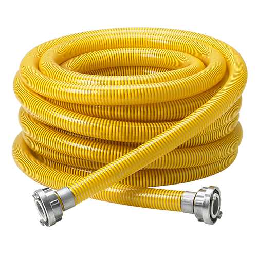 Tuyau spiralé  polyuréthane 25 ml avec raccords Storz