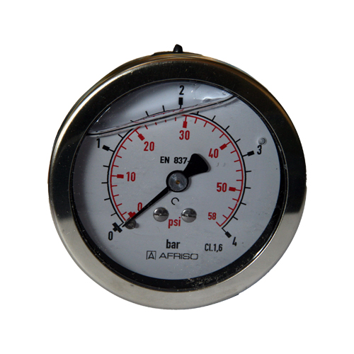 Axial manometer 0-4 bar  0-4 bar