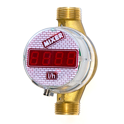 Digital flowmeter with connector  avec connecteur