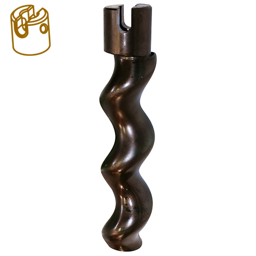 Rotore MIXER MIRAGE corto testa fresata con foro  MIRAGE court tête fendue et percée