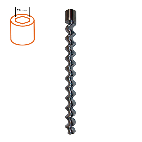 Rotore JET 3 testa esagonale cromato  3 tête hexagonale chromé 