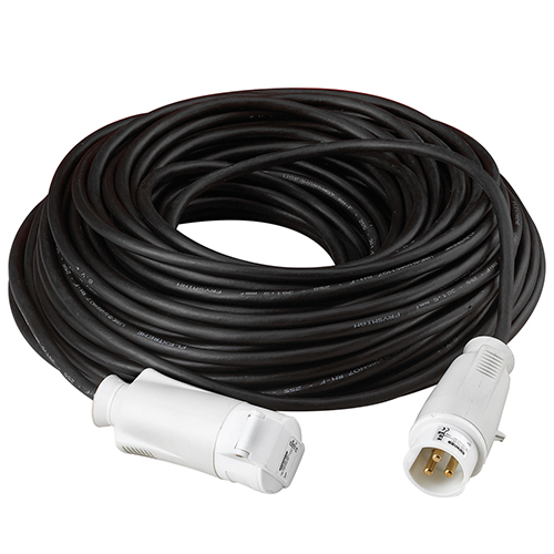 Cavo sonda 50ML 3×1,5 con presa + spina 42V  50 ML - 3G x 1,5 avec prises mâle et femelle 16A / 42V