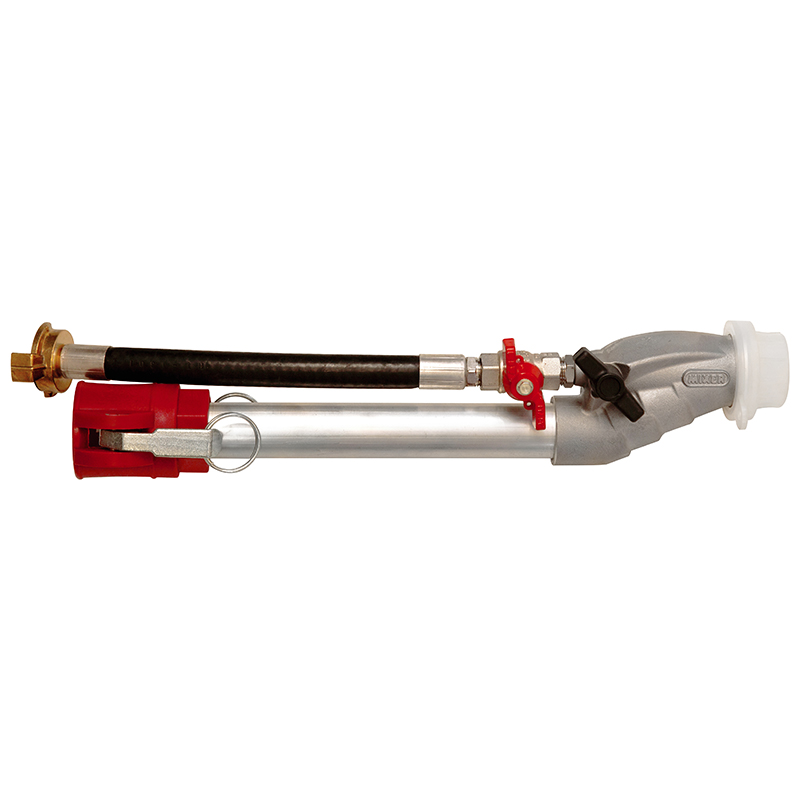 Lancia Mixer tubo alluminio completa  complète, tube alu