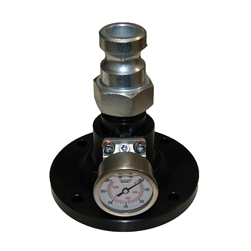 Portastatatore con misuratore di pressione  stator avec manomètre