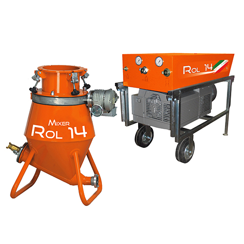 MIXER ROL 14 powder conveying group - Type 140  de pulvérulent MIXER ROL 14 - Type 140