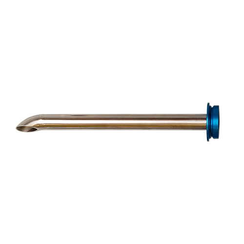 90° nozzle Ø25 x 250 mm for insufflation lance  ø 2,5 x Lg. 25 cm lance à insuffler