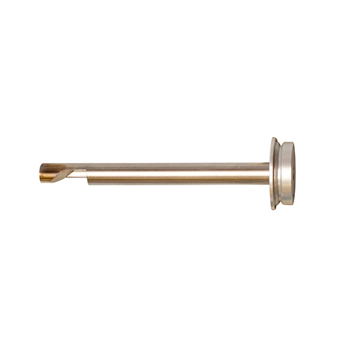 45° nozzle Ø18 x 190 mm for insufflation lance  ø 1,8 x Lg. 19 cm lance à insuffler