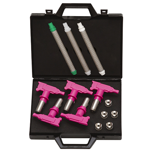 Valigetta 5 ugelli airless 335, 429, 433, 445 e 451  buses airless 335,429, 433, 445 & 451