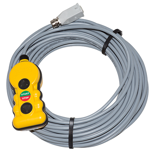 Complete 25-metre wired remote control  25 m complète