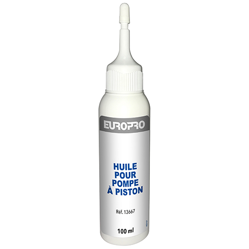 Olio pompa a pistone, flacone da 100 mL  à piston, flacon 100 mL